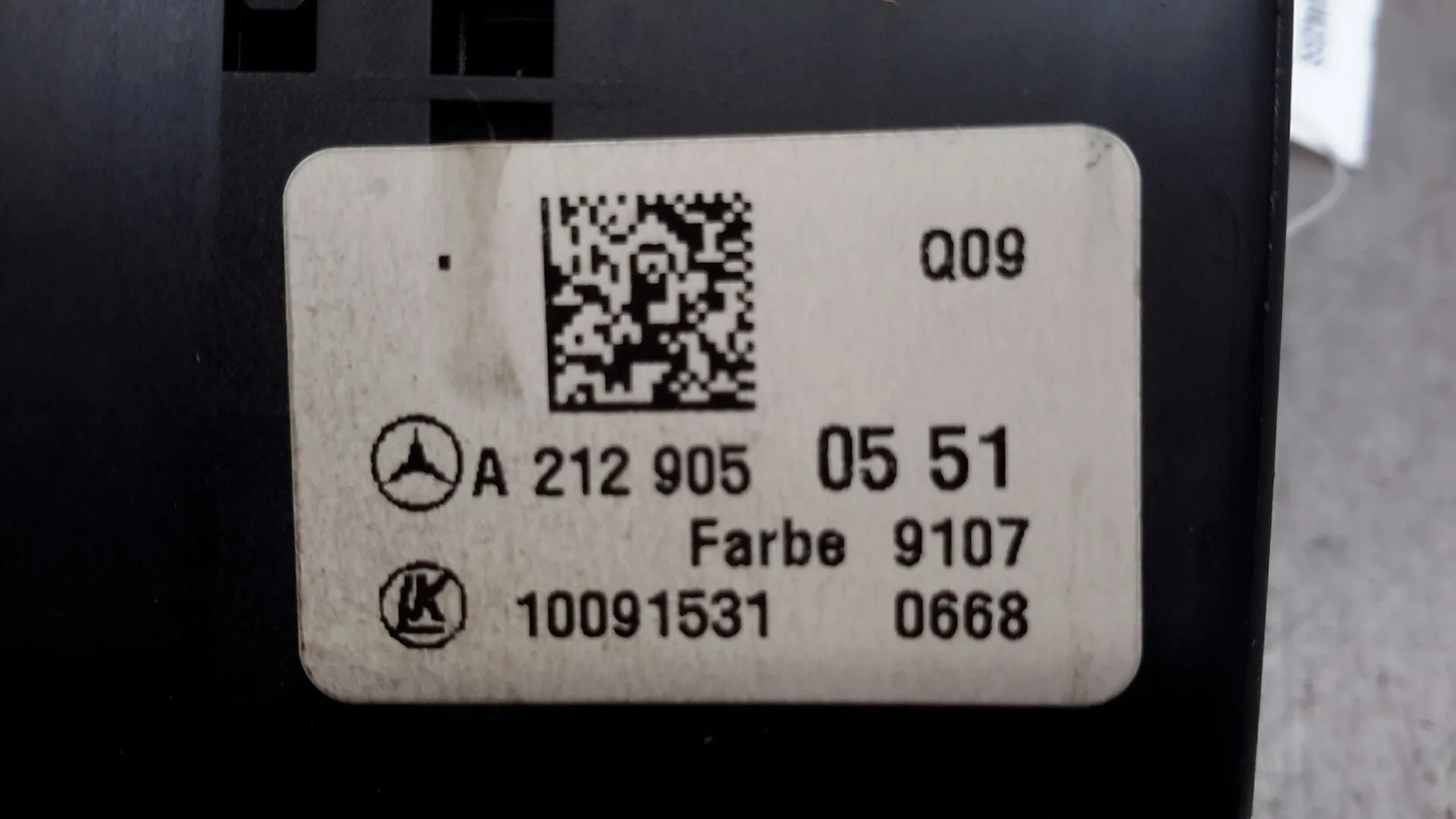 Mando Luces para Mercedes-Benz Clase A (W176)