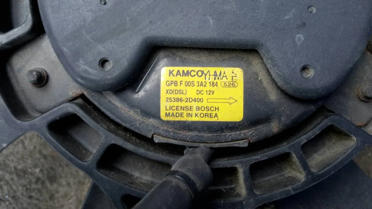 Electroventilador para Hyundai Elantra (Xd)