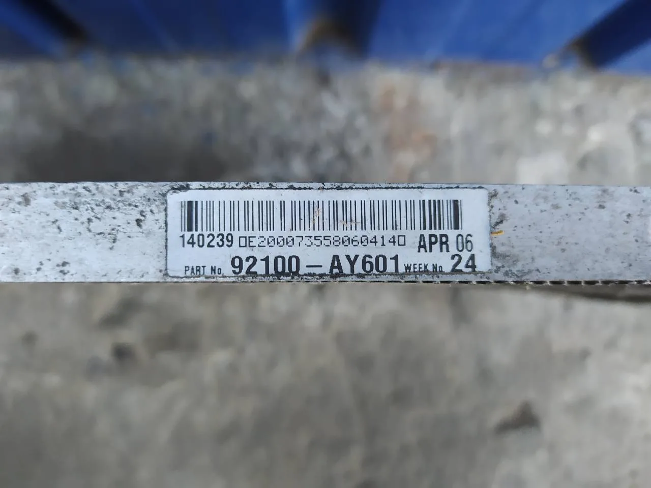 Condensador / Radiador Aire Acondicionado para Nissan Micra (K12E)