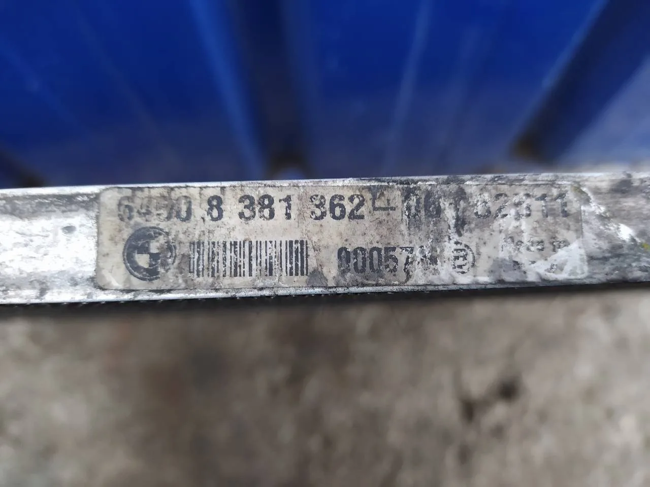 Condensador / Radiador Aire Acondicionado para Bmw Serie 5 Berlina (E60)