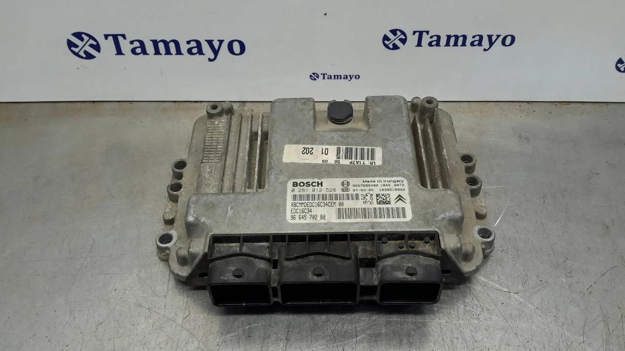 Centralita Motor Uce para Peugeot 206 Berlina