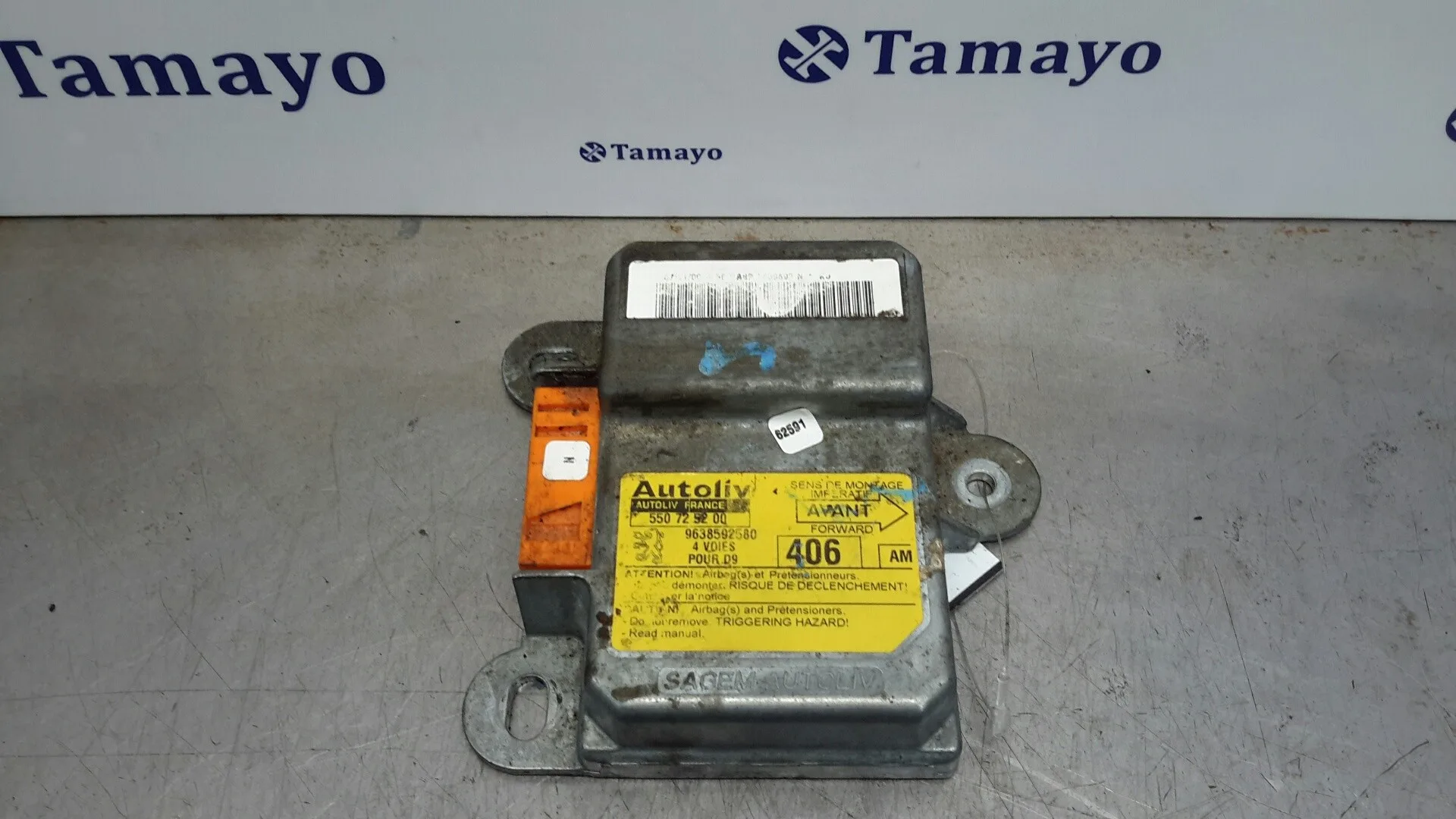Centralita Airbag para Peugeot 406 Berlina (S1/S2)