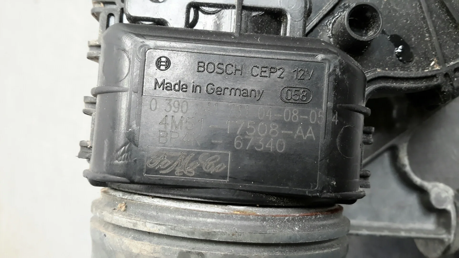 Motor Limpia Delantero para Ford Focus Berlina (Cap)