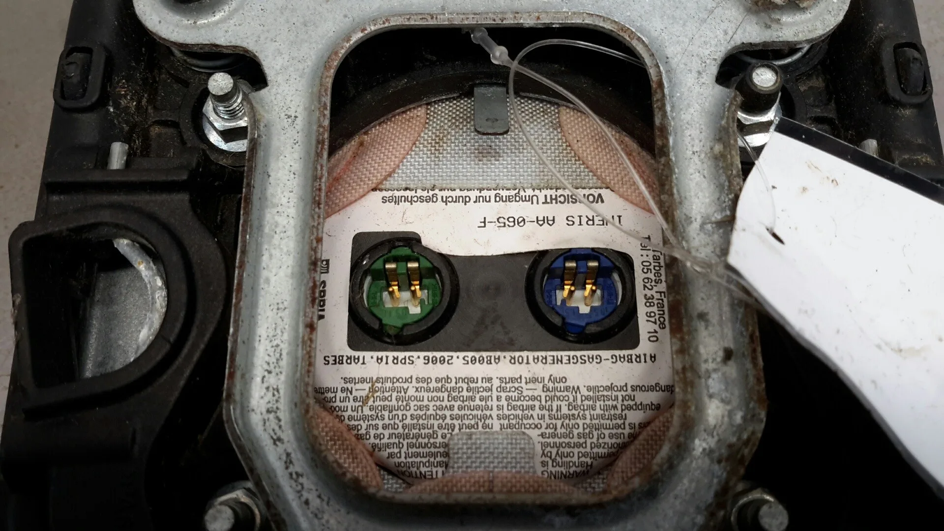 Airbag Delantero Izquierdo para Peugeot 1007