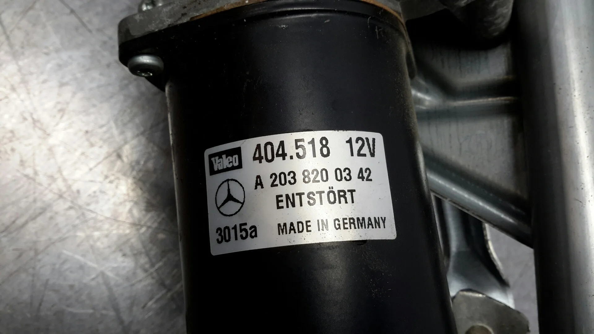 Motor Limpia Delantero para Mercedes-Benz Clase C (W203) Berlina