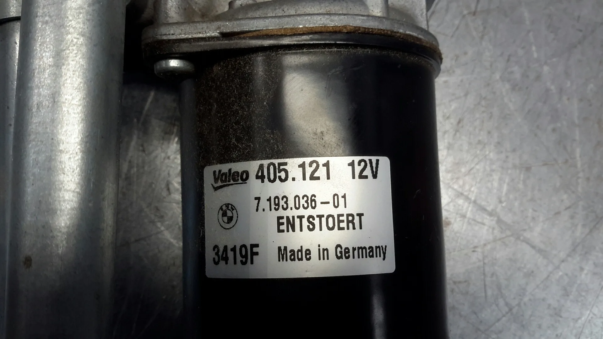 Motor Limpia Delantero para Bmw Serie 1 Berlina (E81/E87)