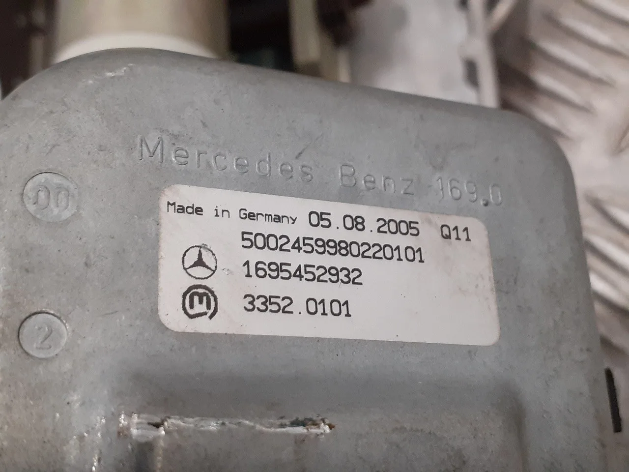Columna Direccion para Mercedes-Benz Clase A (W169)