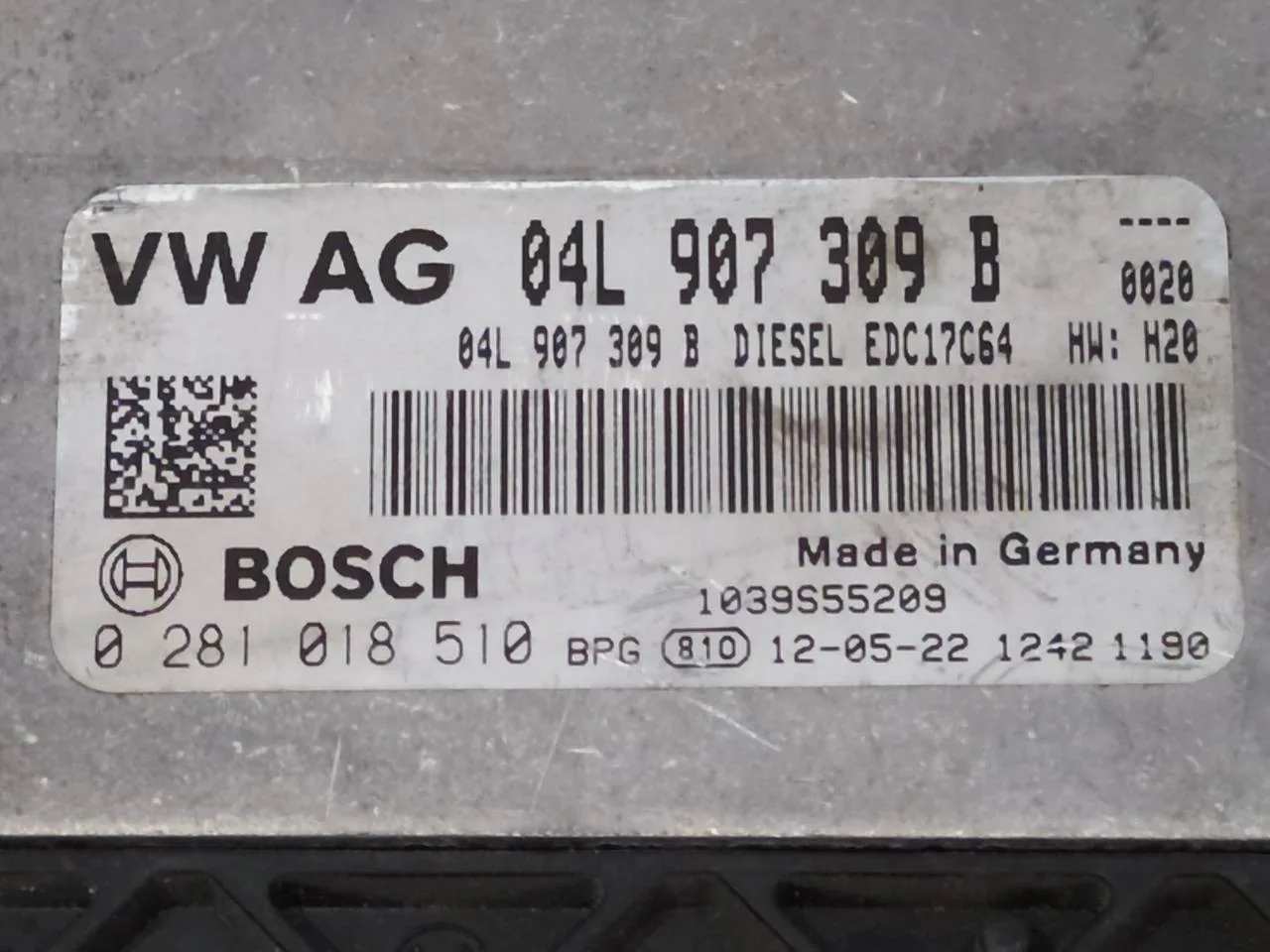 Centralita Motor Uce para Volkswagen Golf Vii Lim.