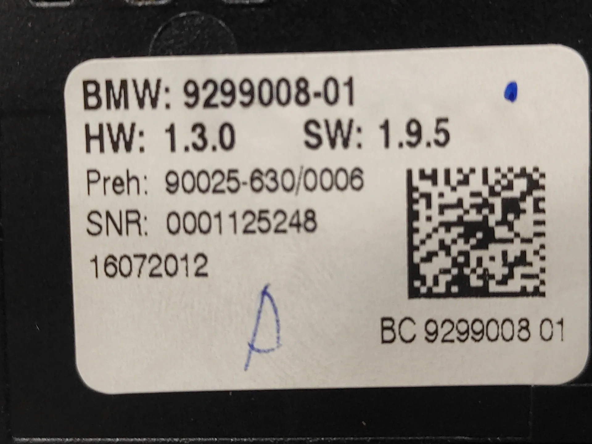 Mando Climatizador para Bmw Serie 5 Lim. (F10)
