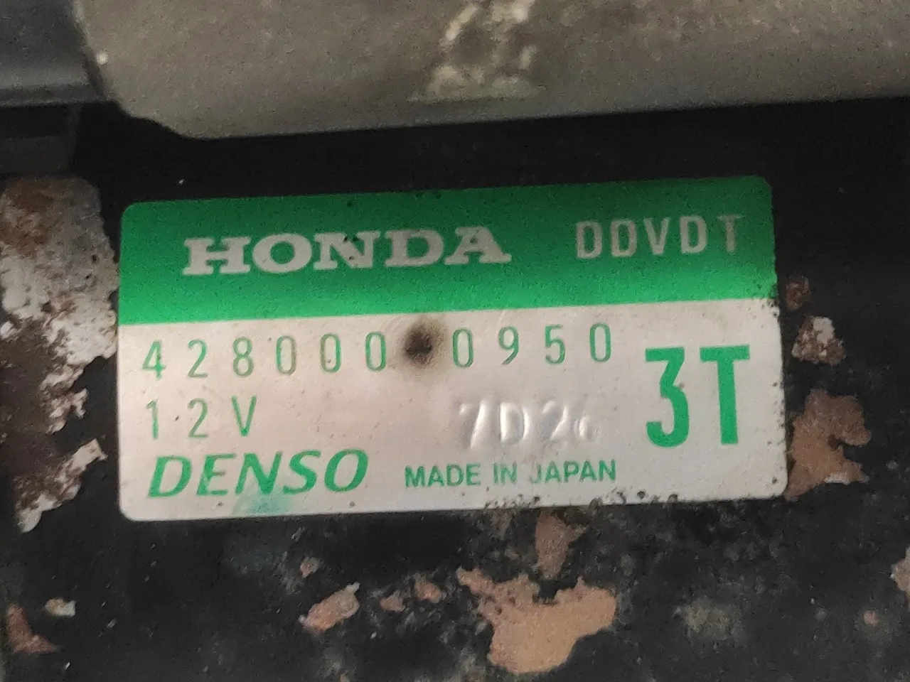 Motor Arranque para Honda Jazz (Gd1/5)