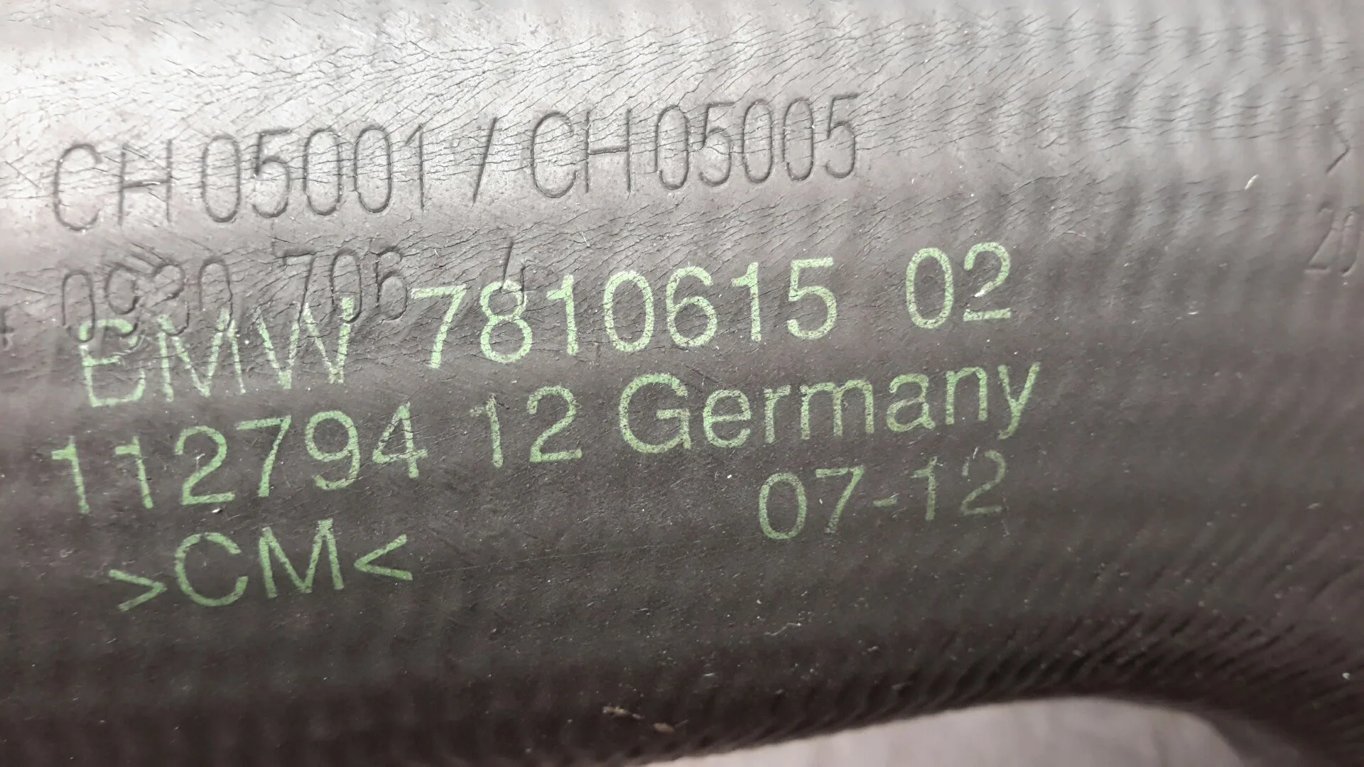 Tubo para Bmw Serie 5 Lim. (F10)