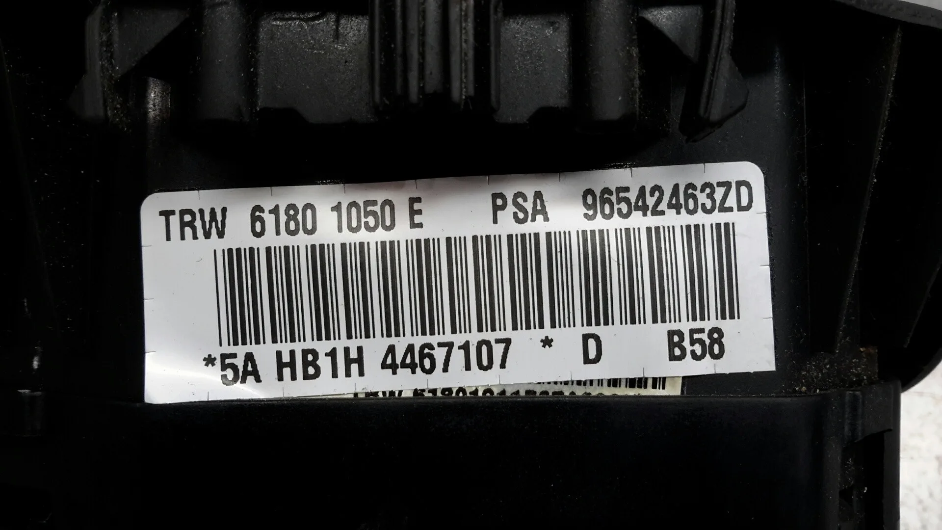 Airbag Delantero Izquierdo para Citroën C4 Picasso