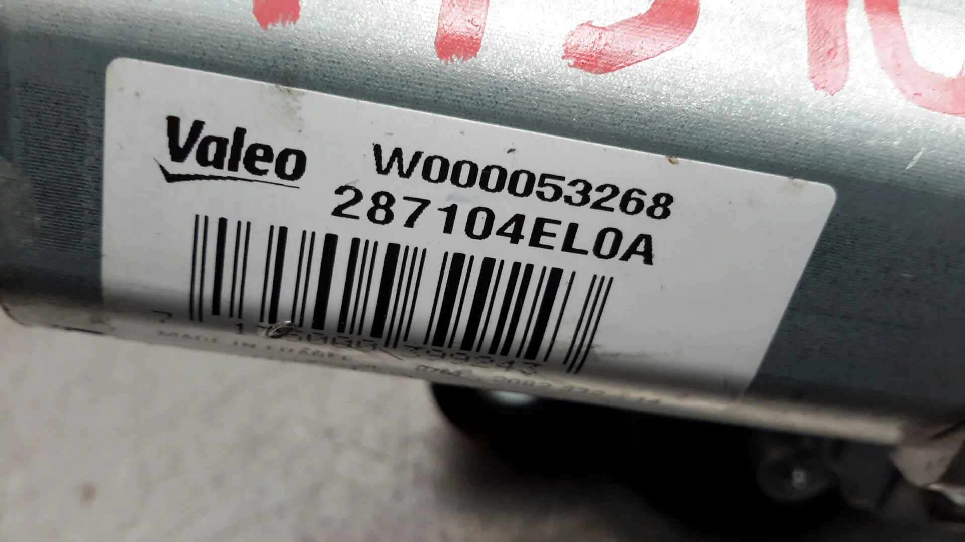 Motor Limpia Trasero para Nissan Qashqai (J11)