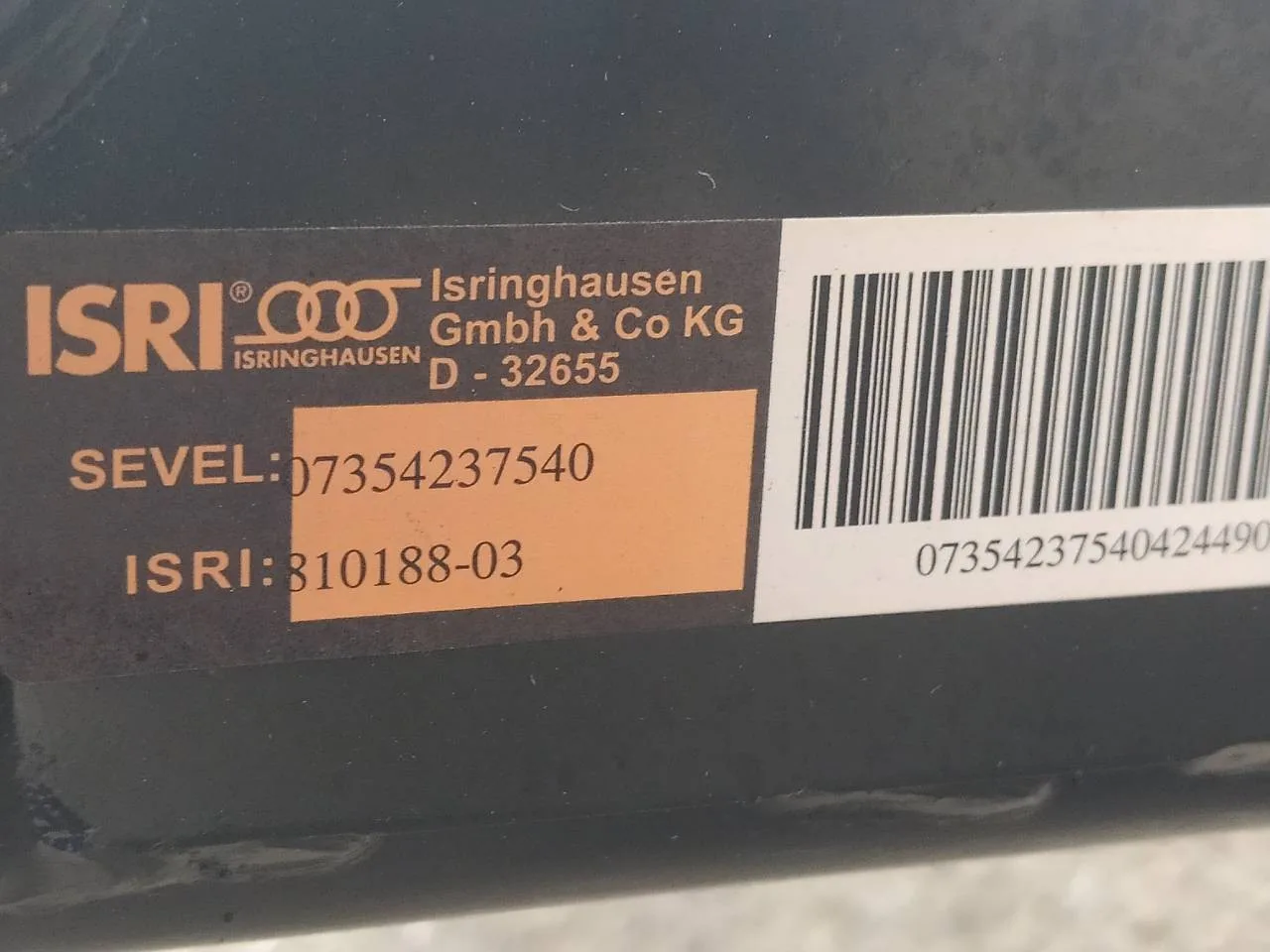 Asiento Delantero Derecho para Peugeot Boxer Caja Cerr.techo Sobreelev.(Bat.4035)(335/440)(2007 =>
