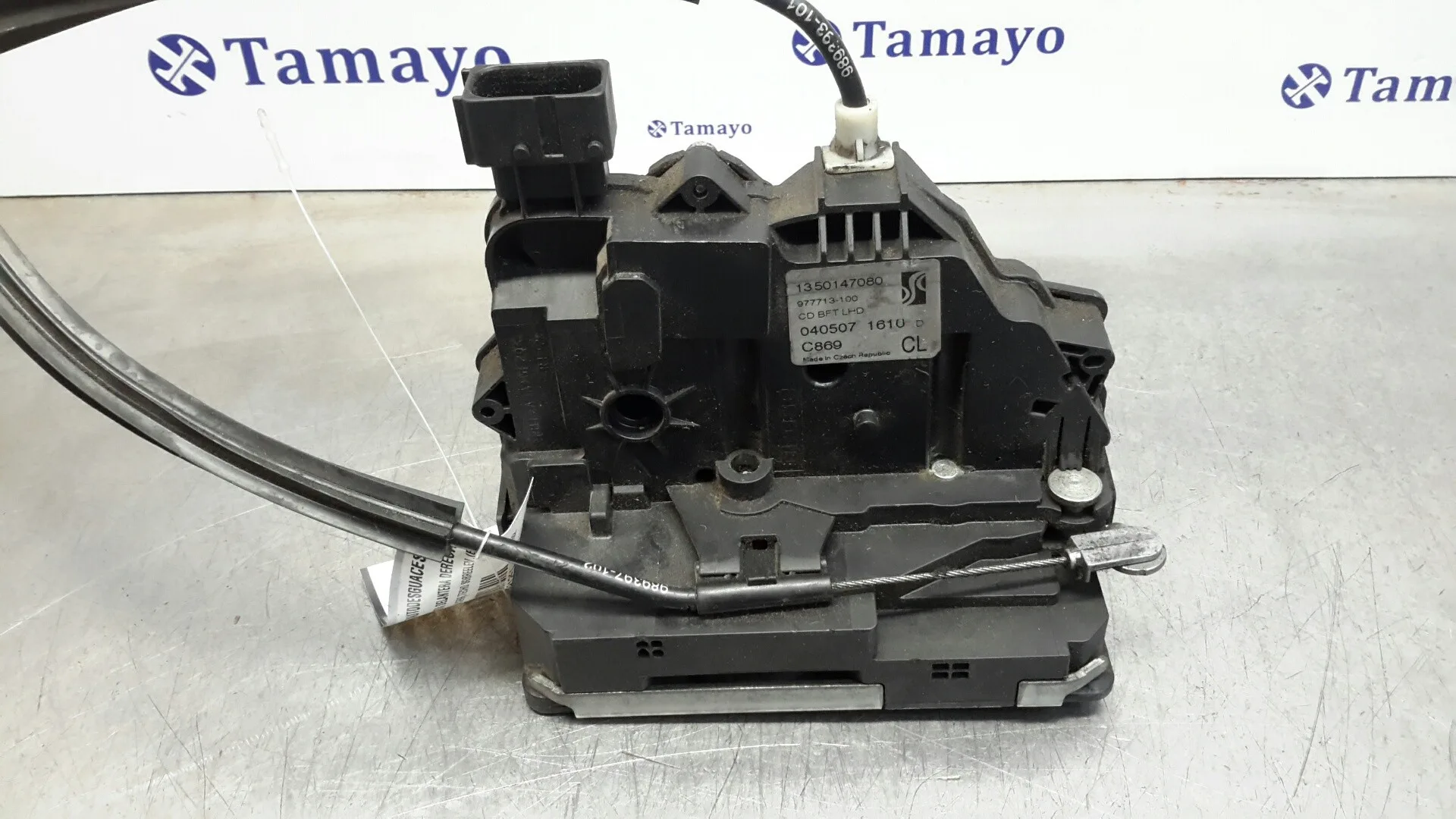 Cerradura Puerta Delantera Derecha para Peugeot Boxer Caja Cerr.techo Sobreelev.(Bat.4035)(335/440)(2007 =>