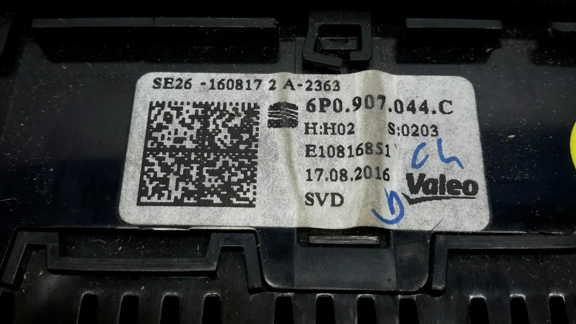 Mando Climatizador para Seat Ibiza Sc (6P5)