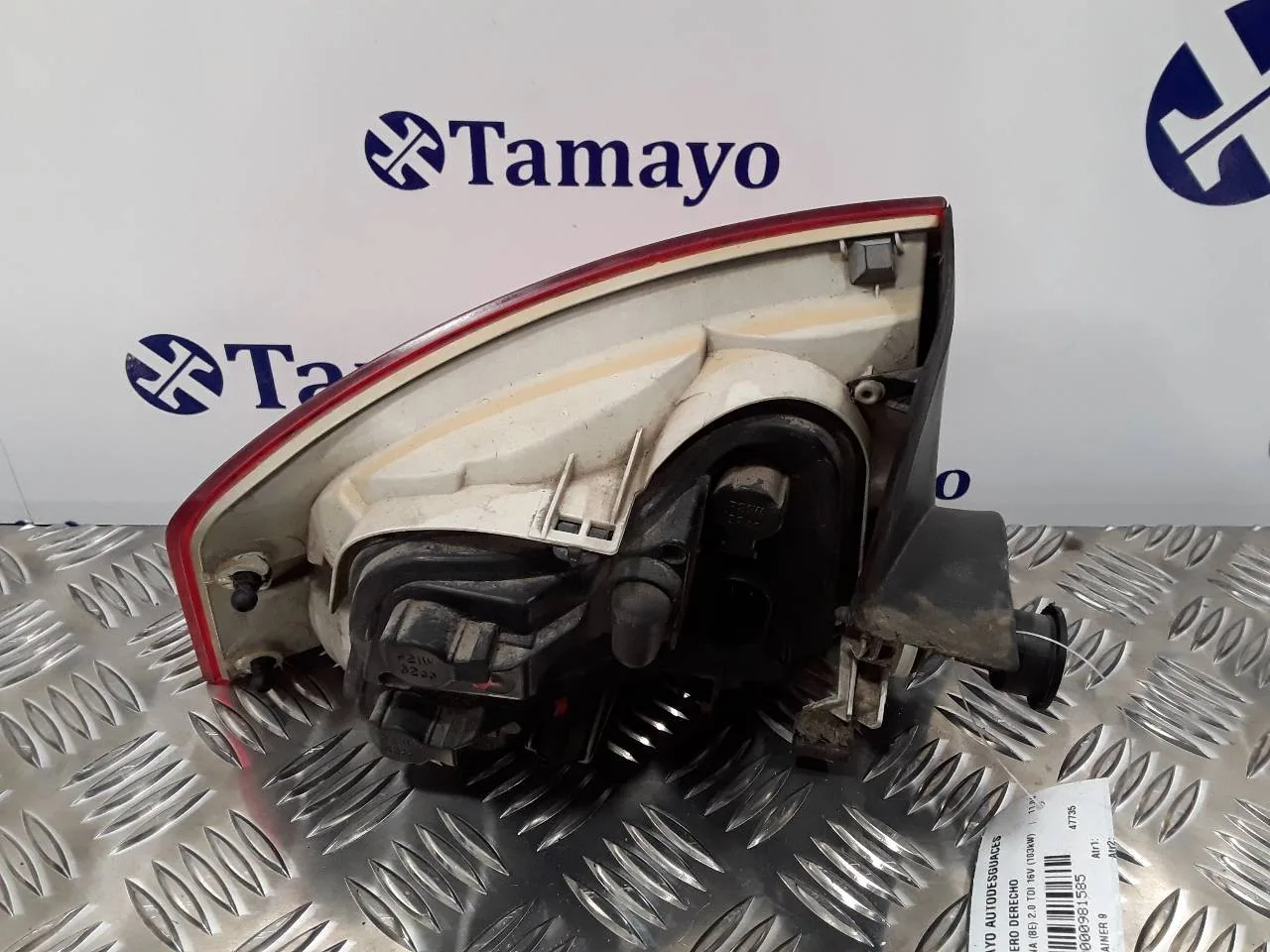 Piloto Trasero Derecho para Audi A4 Berlina (8E)