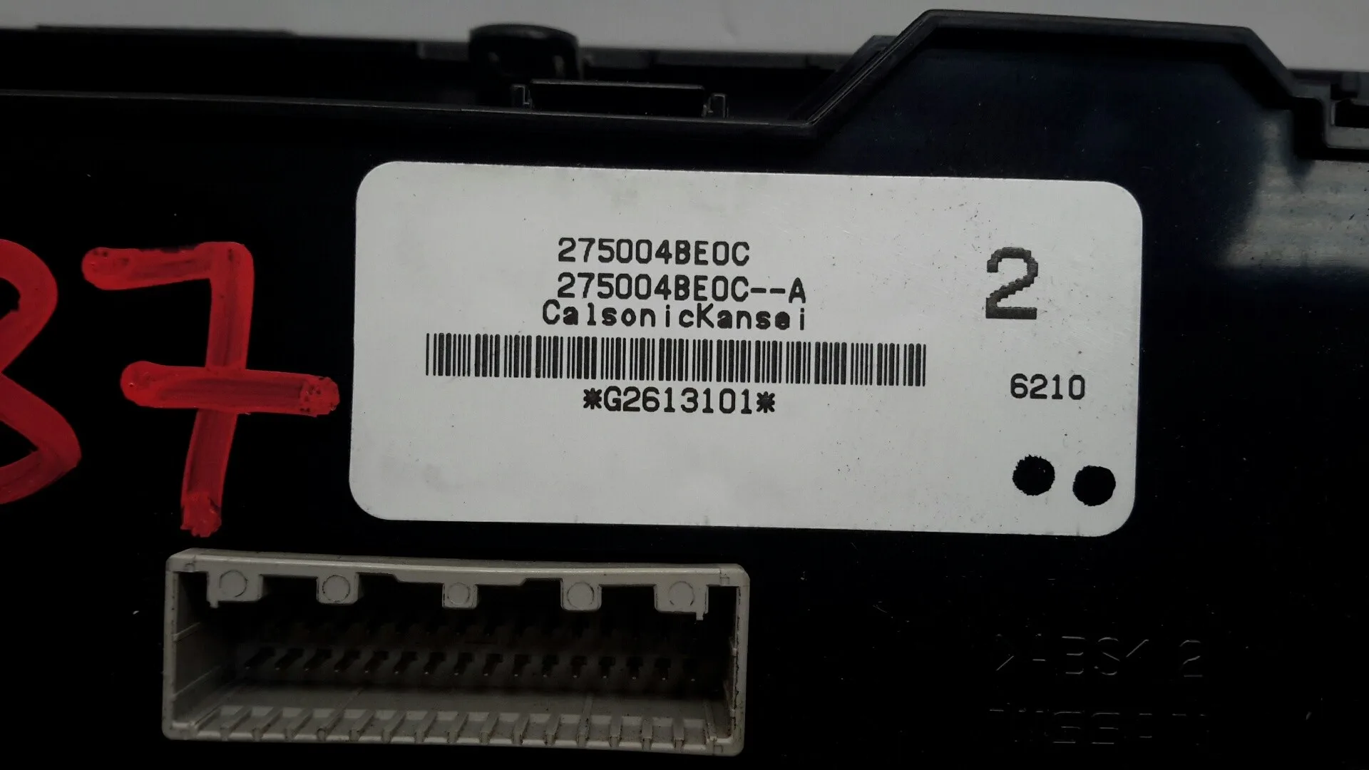 Mando Climatizador para Nissan Qashqai (J11)
