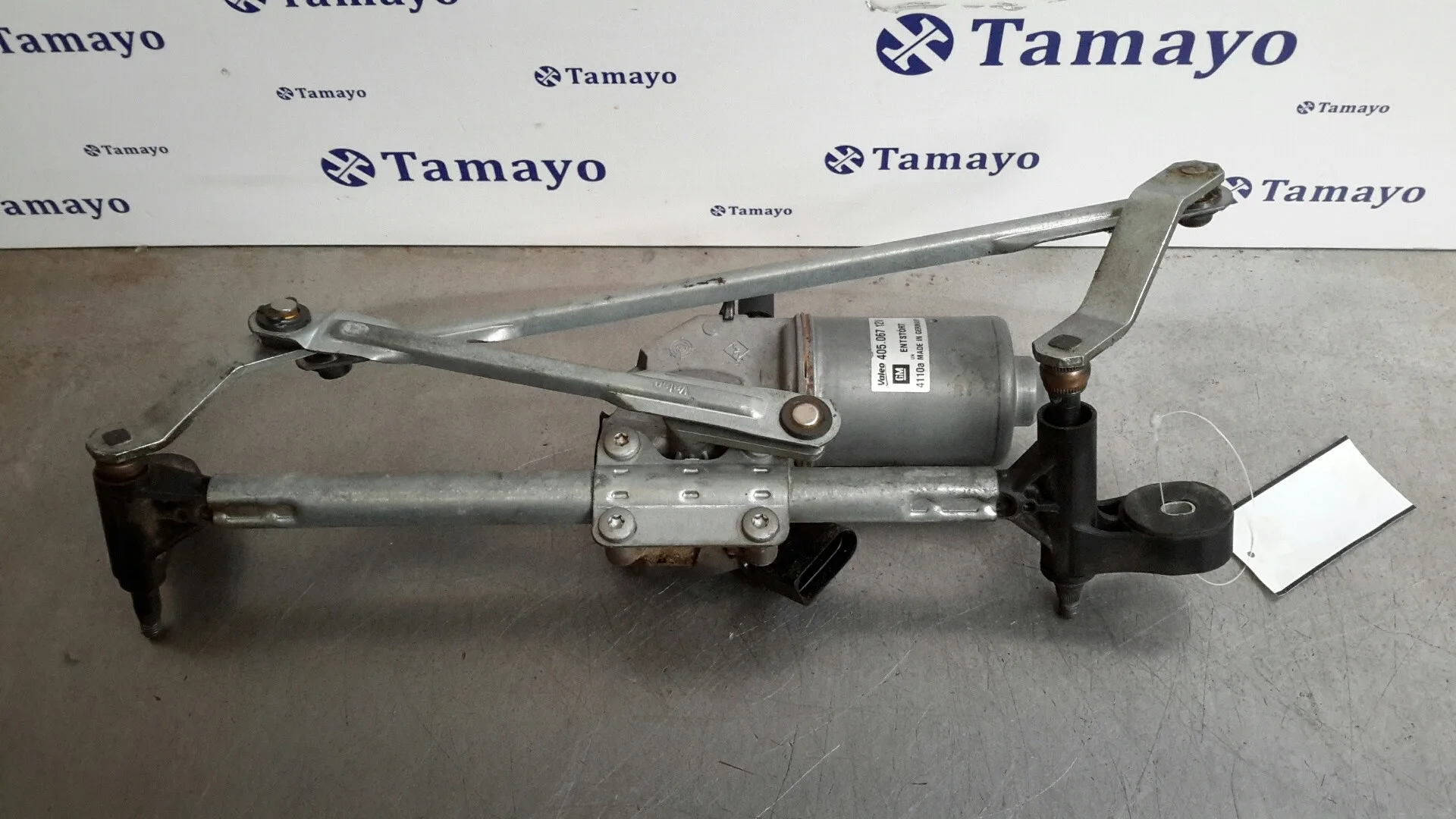 Motor Limpia Delantero para Opel Corsa D