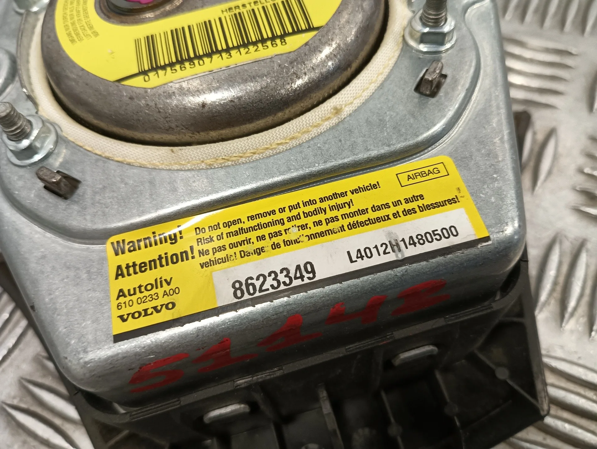 Airbag Delantero Izquierdo para Volvo C30