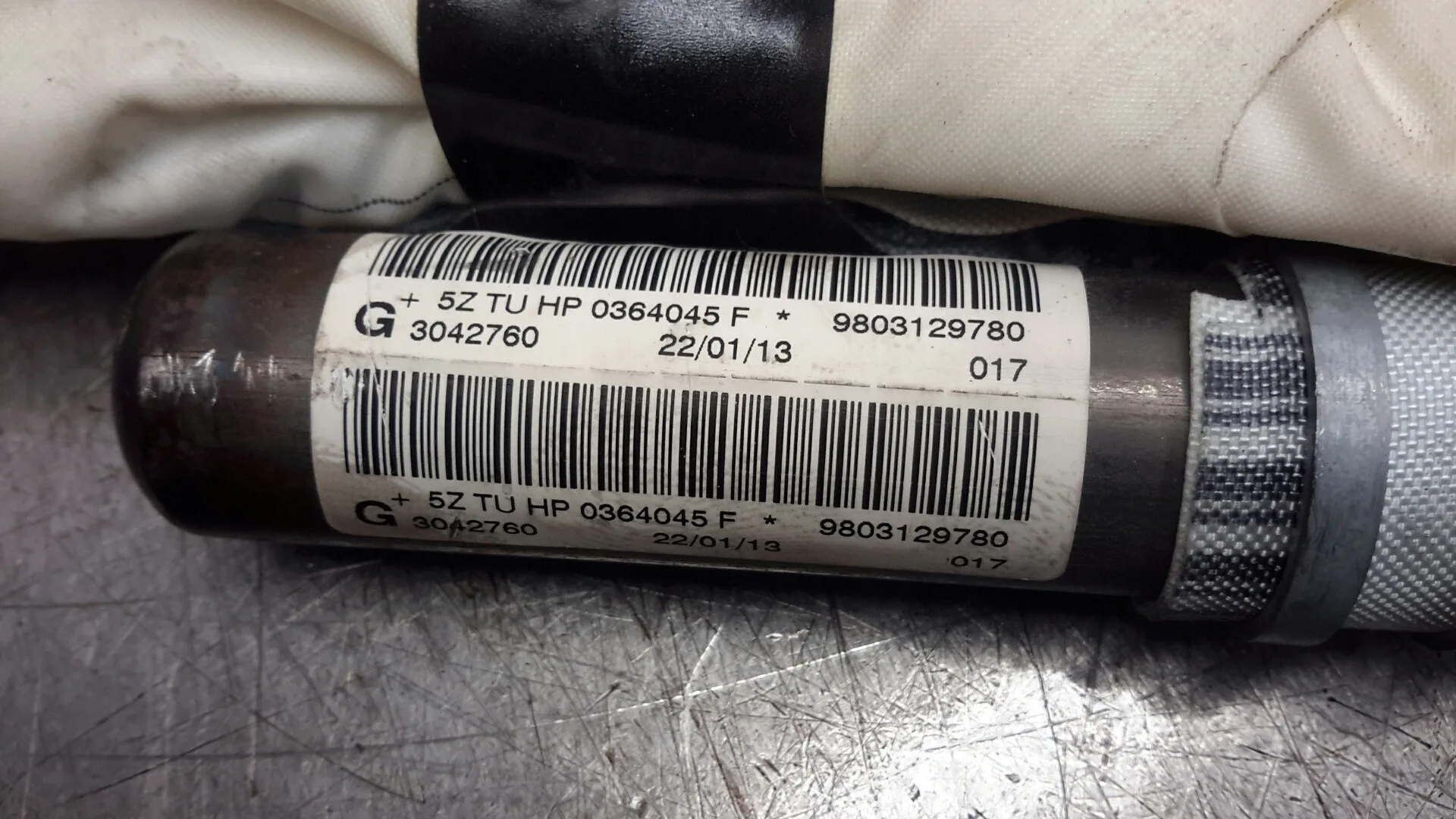 Airbag Cortina Delantero Izquierdo para Citroën C3 Picasso