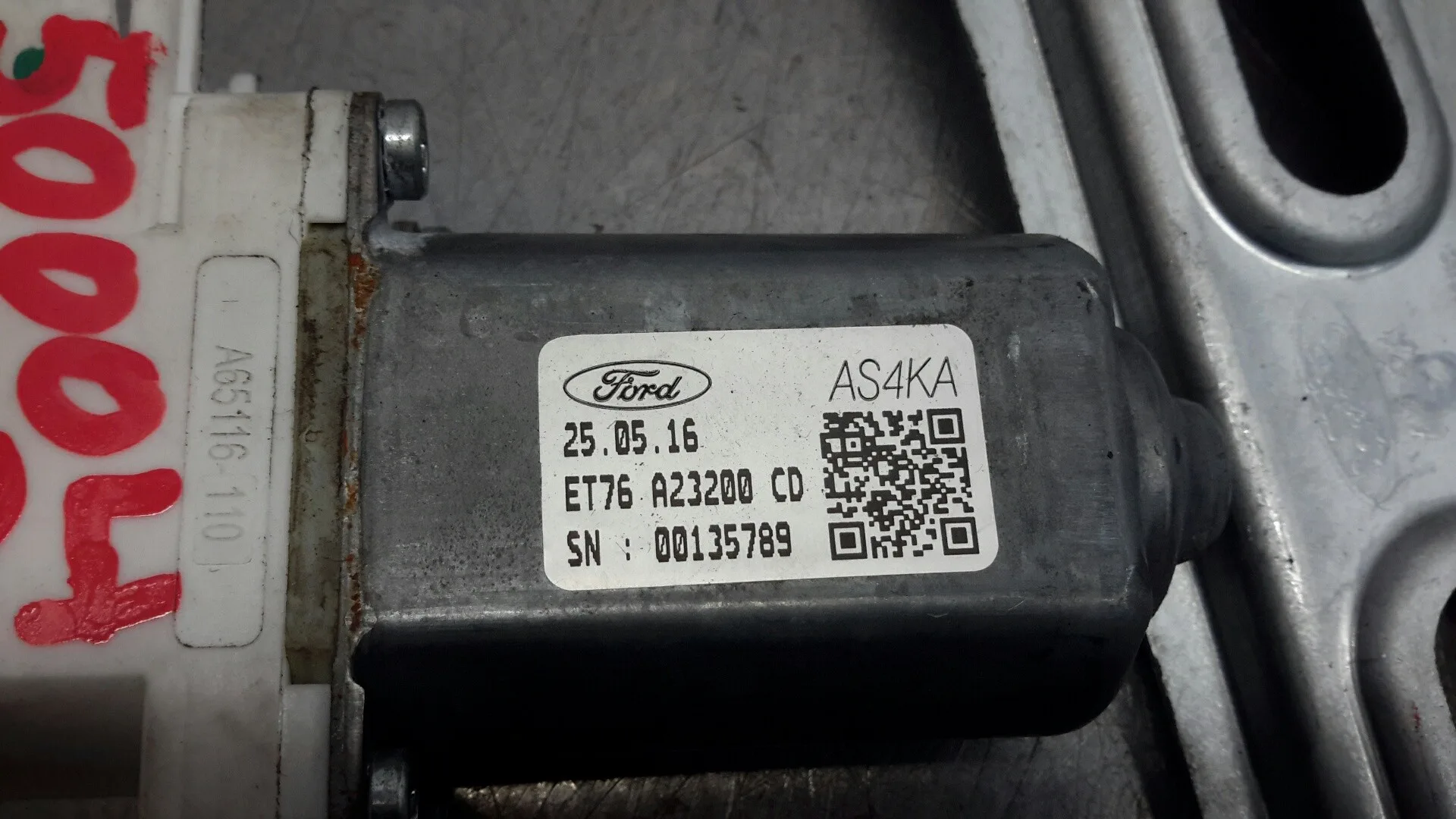 Elevalunas Delantero Derecho para Ford Transit Courier