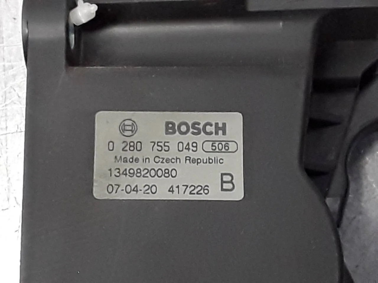 Pedal Acelerador para Peugeot Boxer Caja Cerr.techo Sobreelev.(Bat.4035)(335/440)(2007 =>