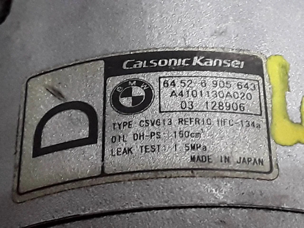 Compresor Aire Acondicionado para Bmw Serie 3 Coupe (E46)