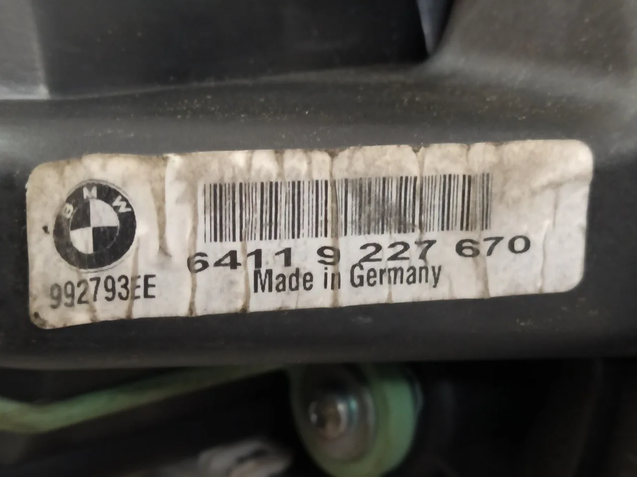 Motor Calefaccion para Bmw Serie 3 Cabrio (E93)
