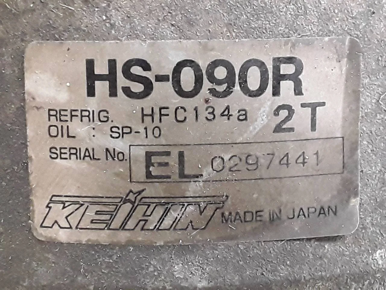 Aceite Compresor para Honda Jazz (Gd1/5)