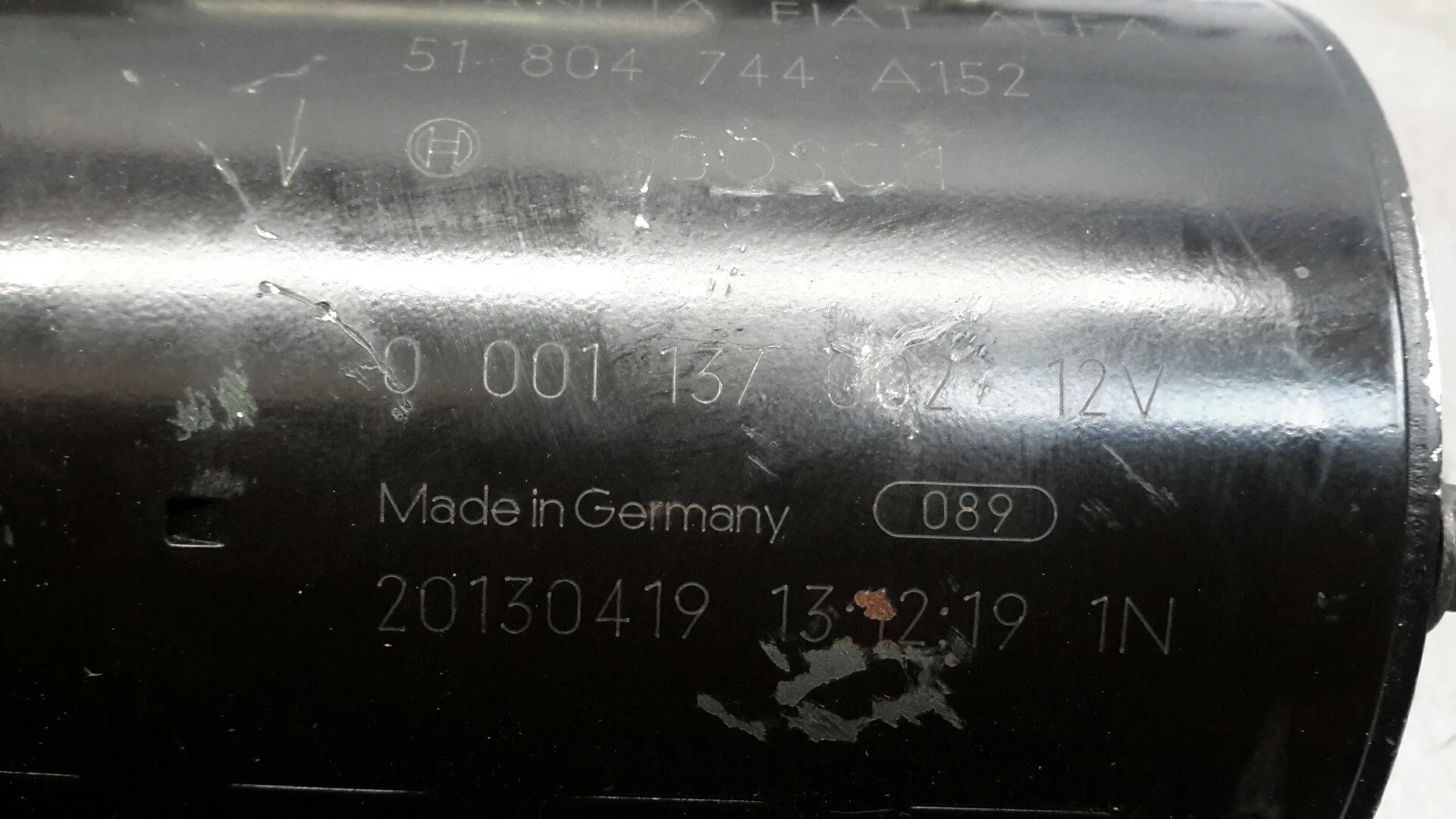 Motor Arranque para Lancia Ypsilon (402)