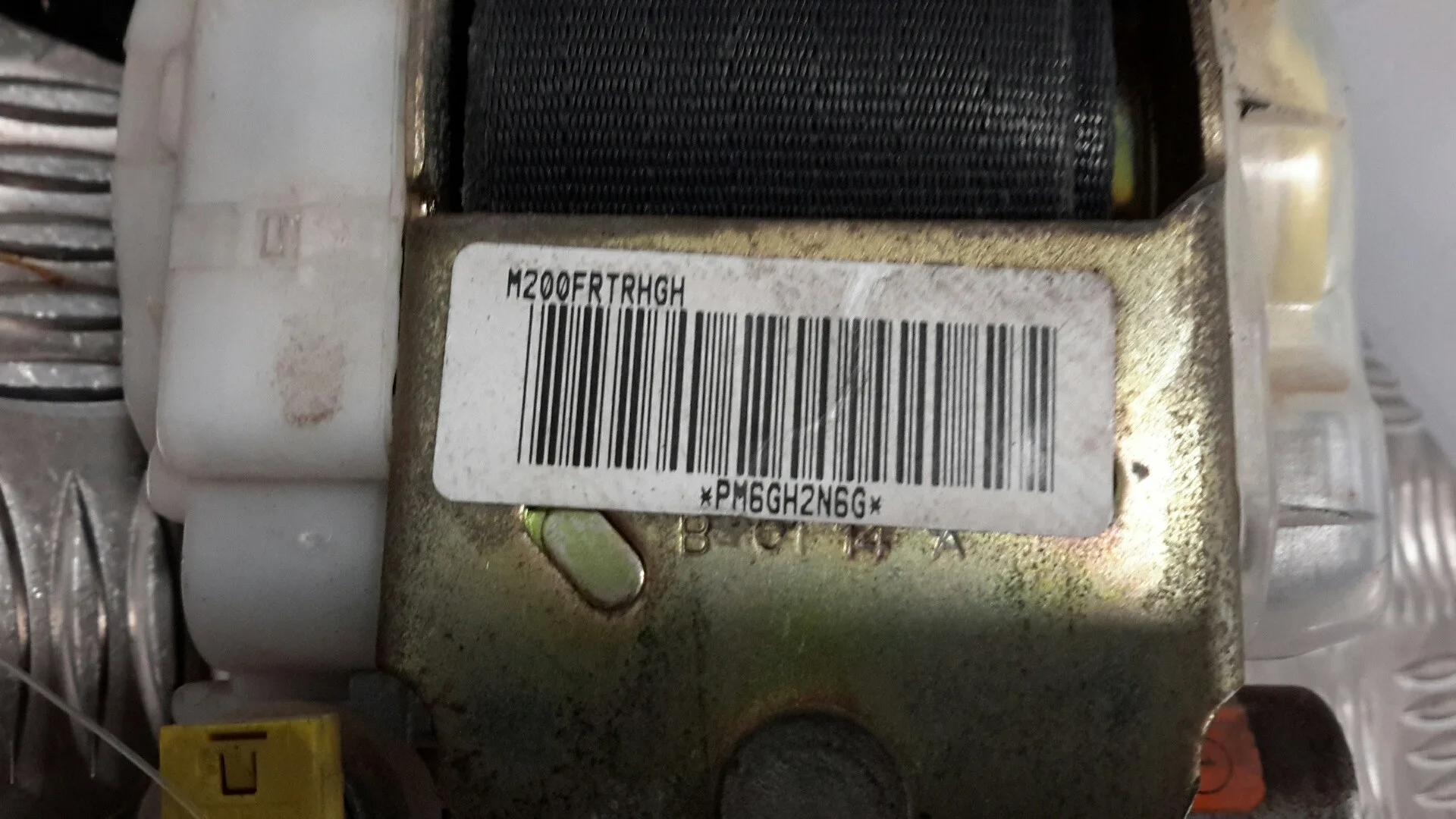 Cinturon Seguridad Delantero Derecho para Chevrolet Matiz