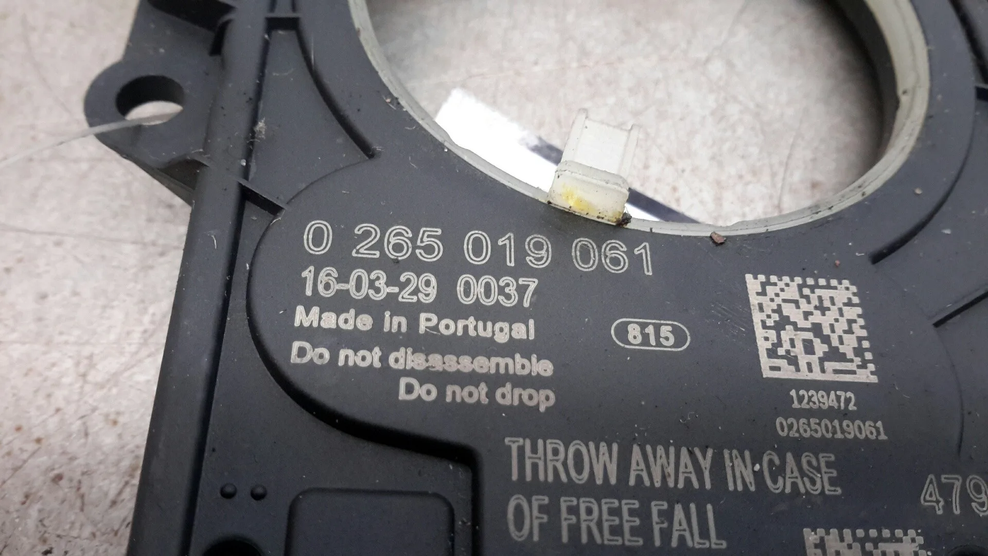 Sensor Angulo De Giro para Nissan Qashqai (J11)