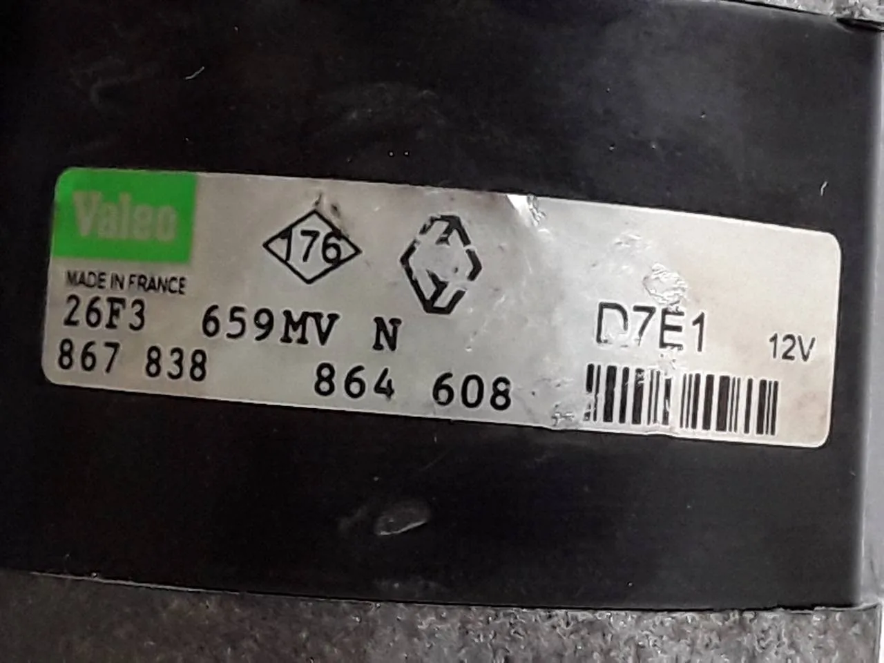 Motor Arranque para Renault Clio Ii Fase I (B/Cbo)