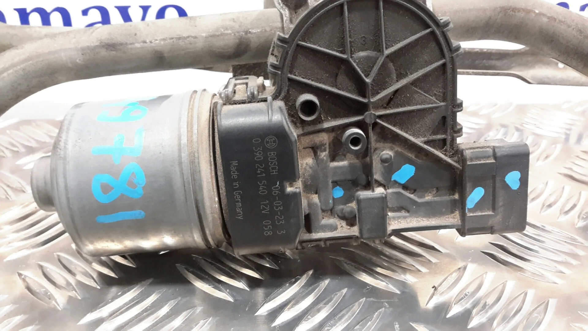 Motor Limpia Delantero para Peugeot 207