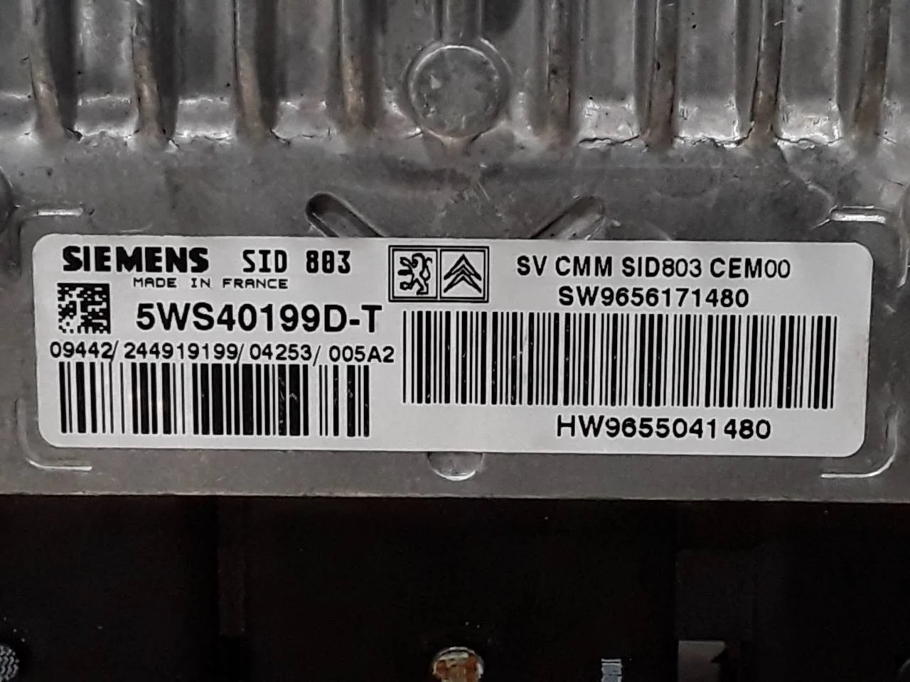 Centralita Motor Uce para Citroën C5 Berlina