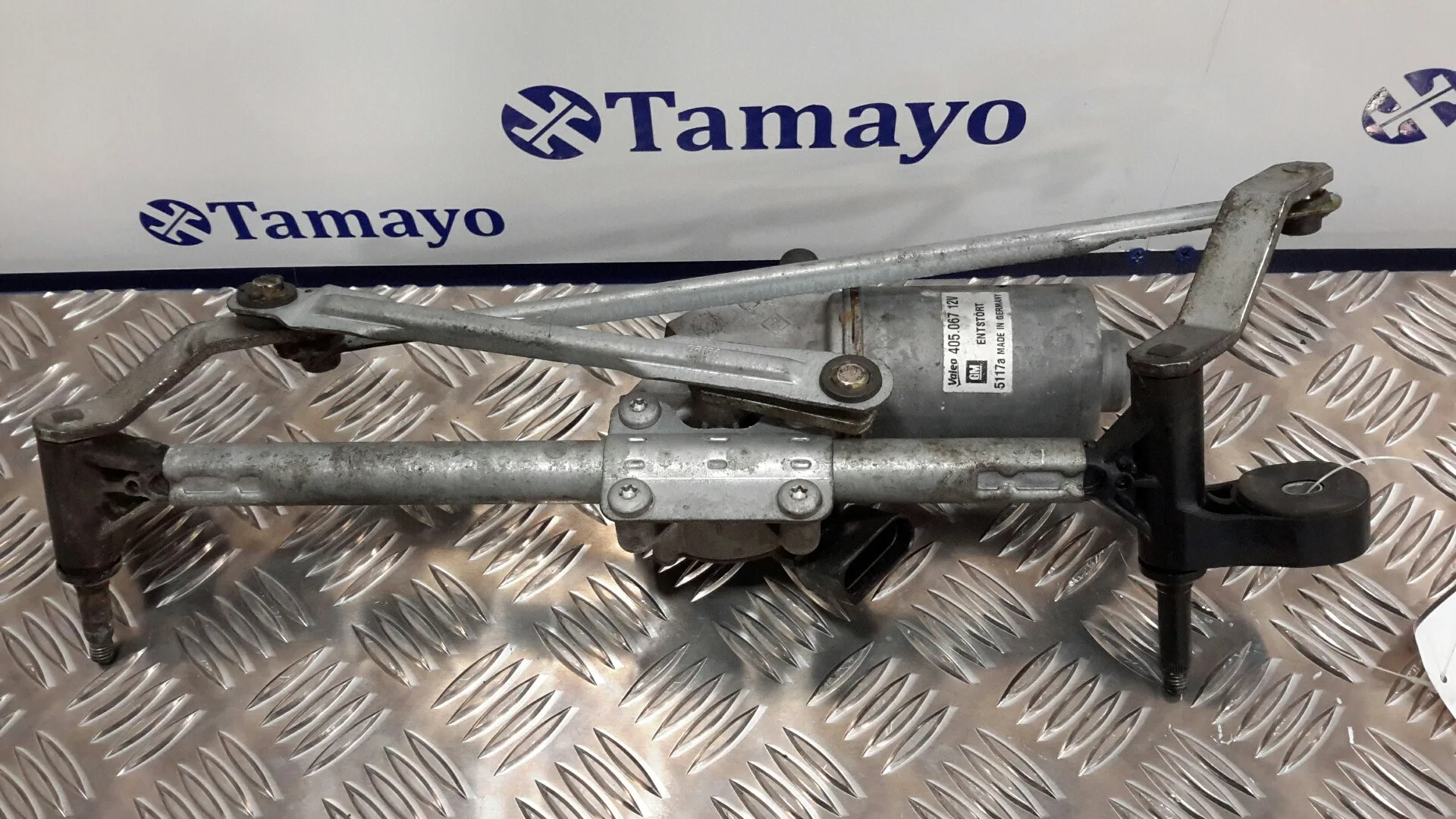 Motor Limpia Delantero para Opel Corsa D