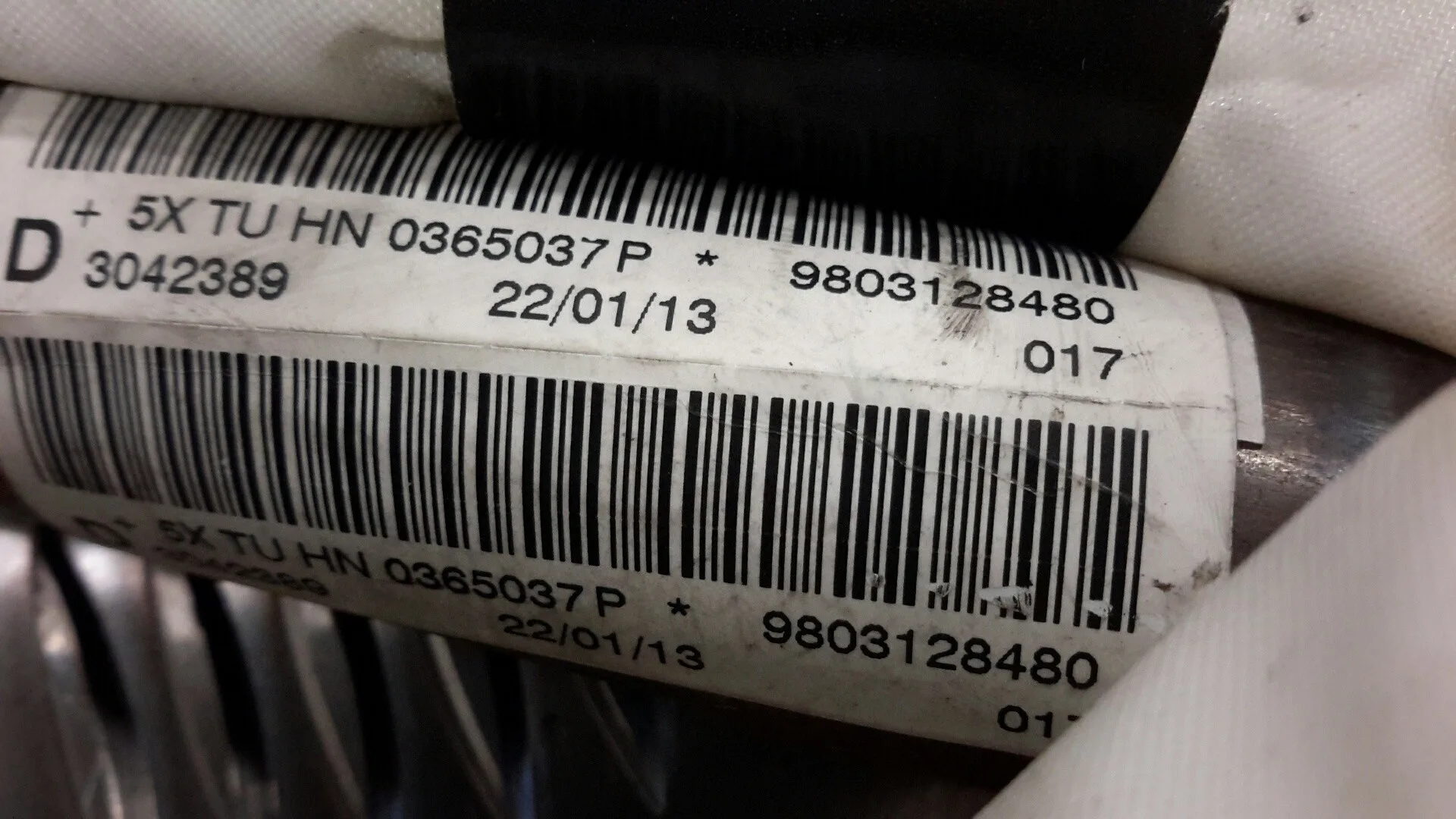 Airbag Cortina Delantero Derecho para Citroën C3 Picasso