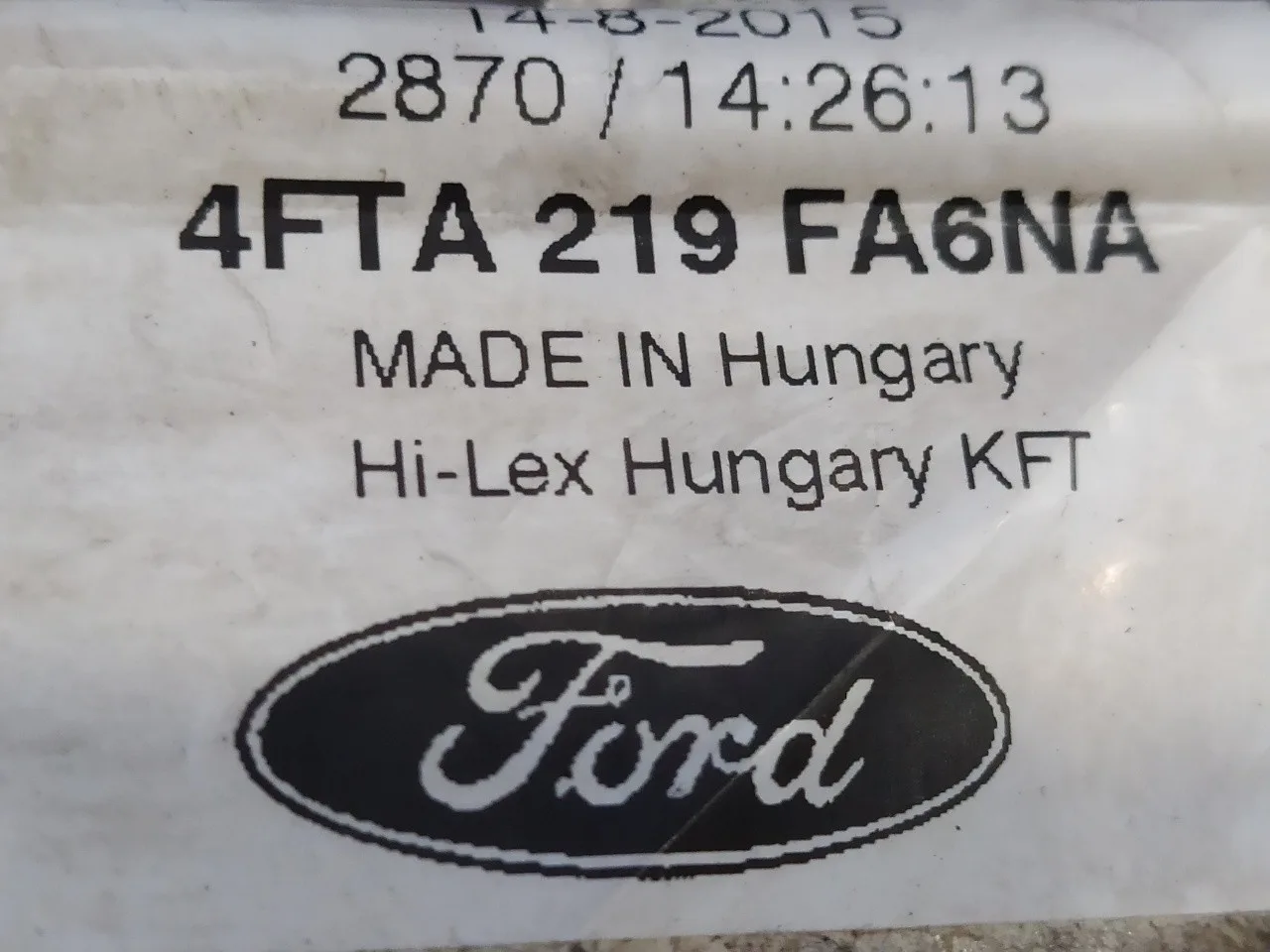 Palanca Cambio para Ford Fiesta (Ccn)