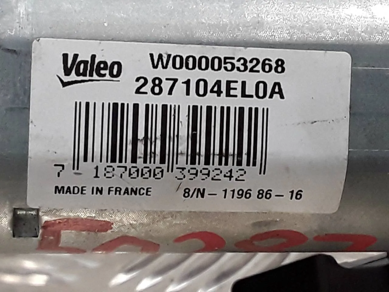 Motor Limpia Trasero para Nissan Qashqai (J11)