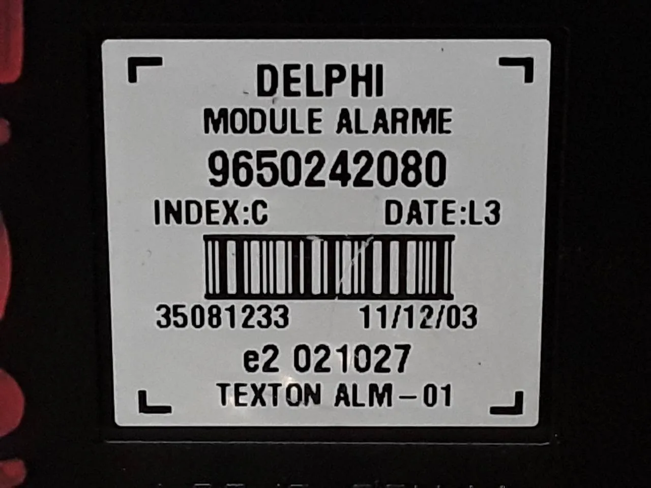 Modulo Electronico para Peugeot 307 Cc (S1)