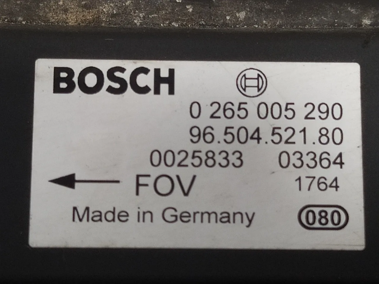 Sensor para Peugeot 307 Cc (S1)