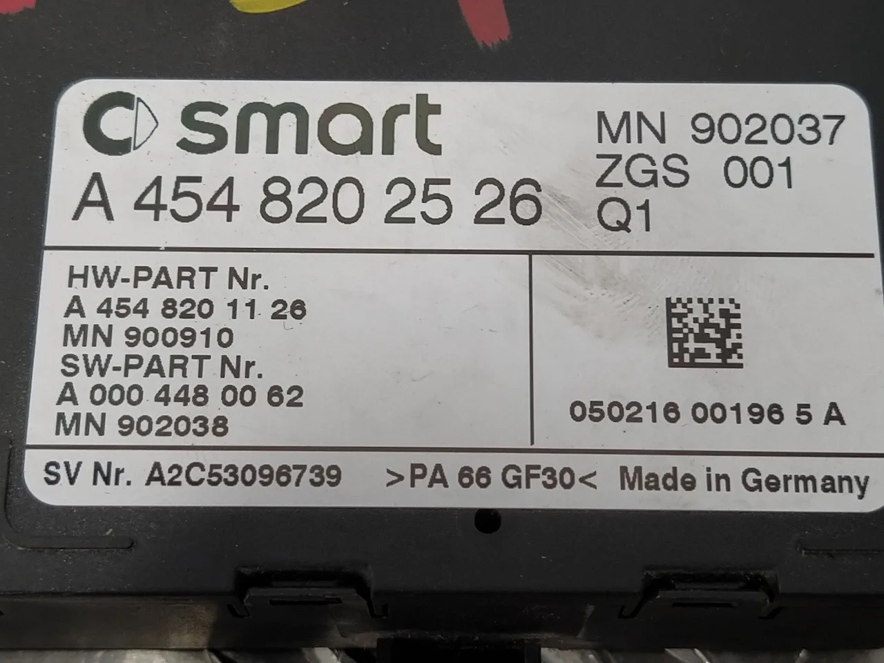 Modulo Electronico para Smart Forfour