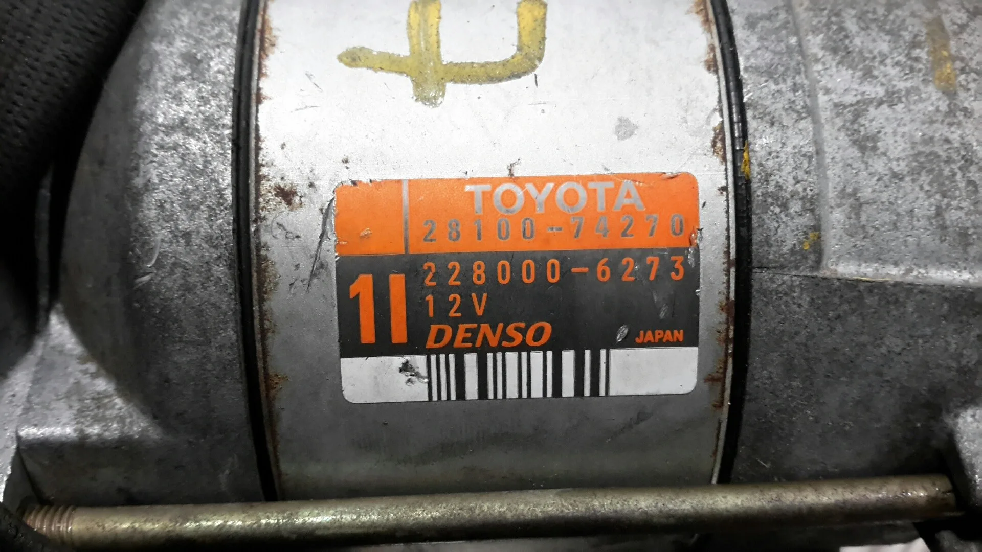 Motor Arranque para Toyota Rav 4 (A2)