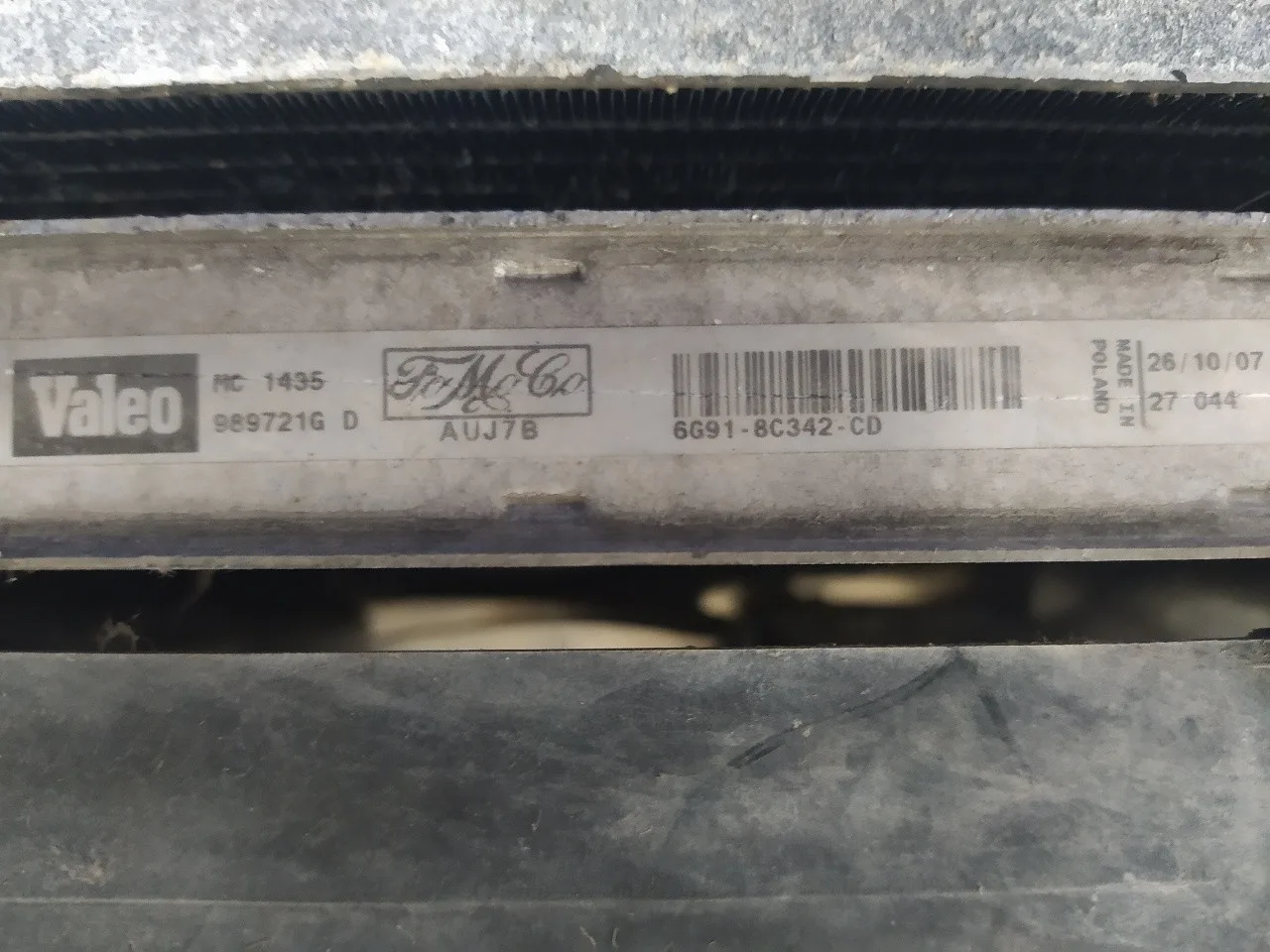 Intercooler para Land Rover Freelander (Lr2)