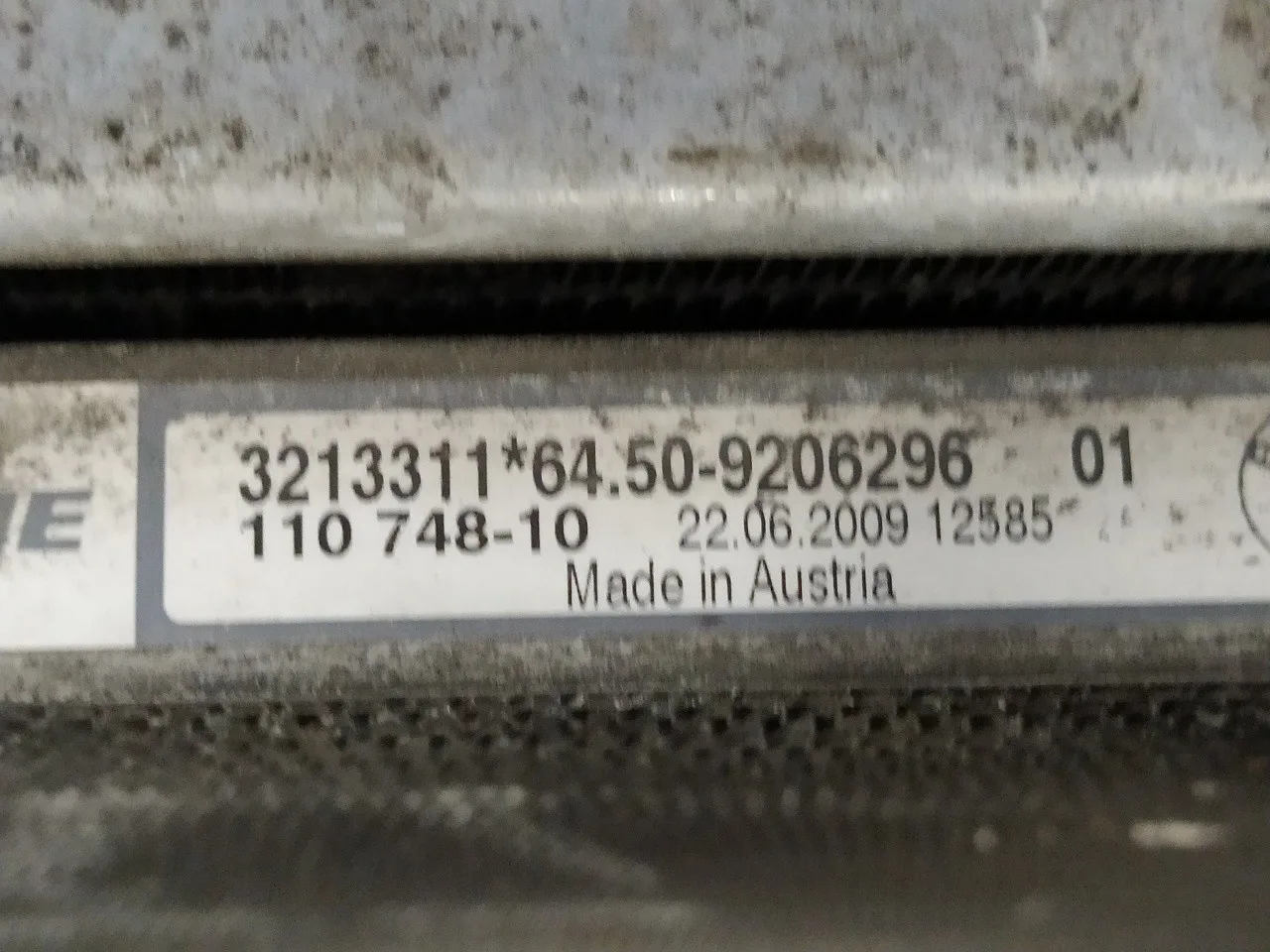 Radiador Agua para Bmw Serie 1 Berlina (E81/E87)