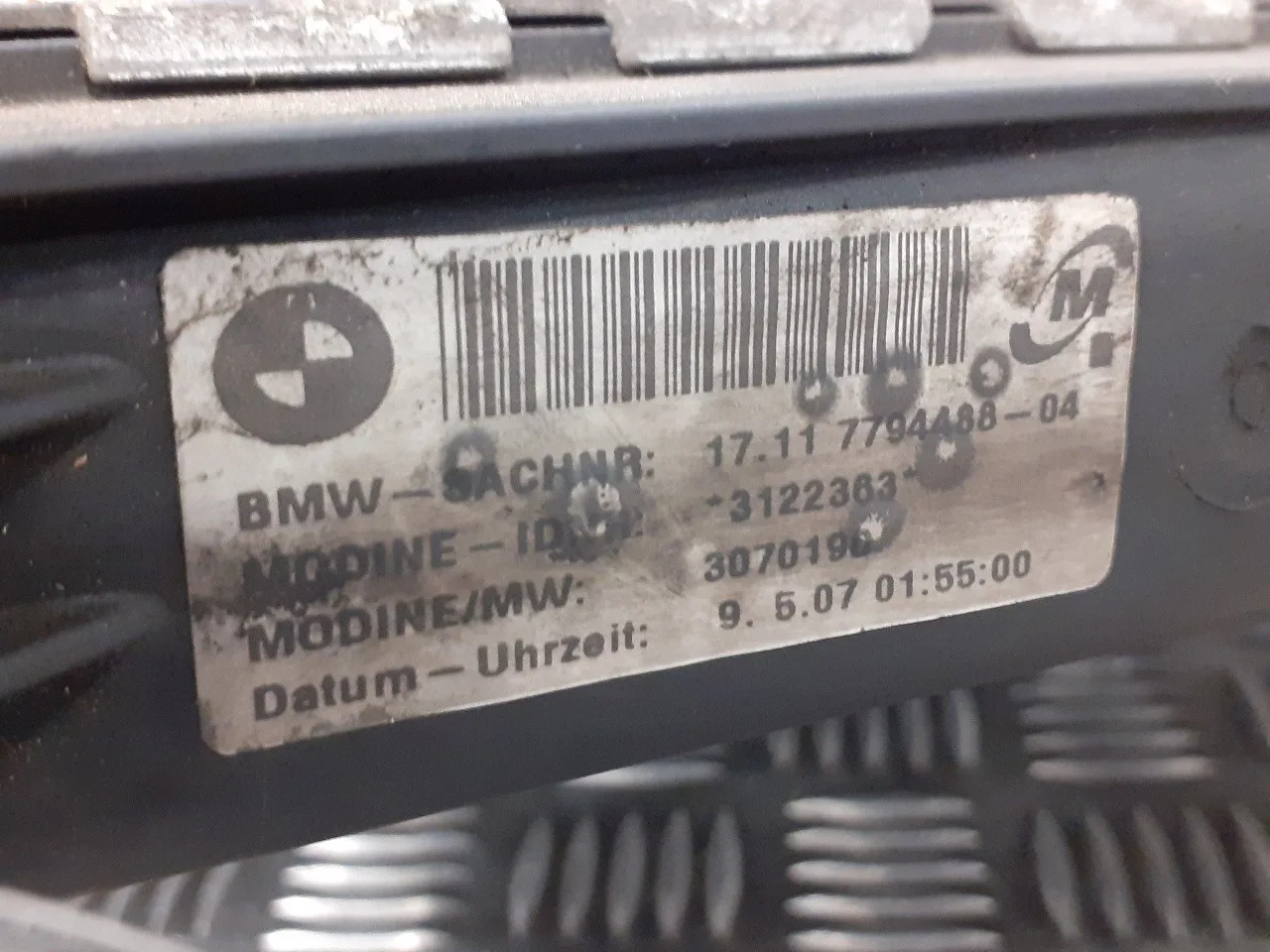 Radiador Agua para Bmw Serie 3 Cabrio (E93)