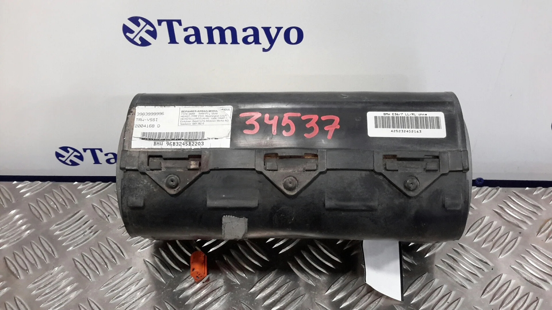 Airbag Delantero Derecho para Bmw Z3 Roadster (E36)