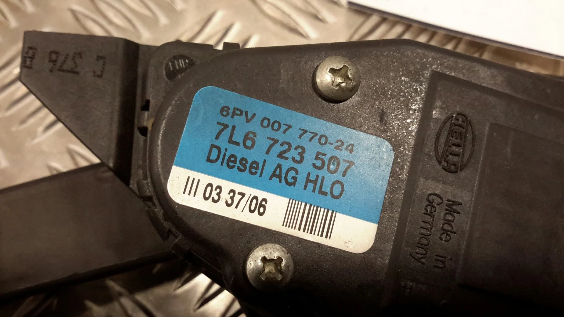 Potenciometro Pedal para Volkswagen Touareg (7L6)
