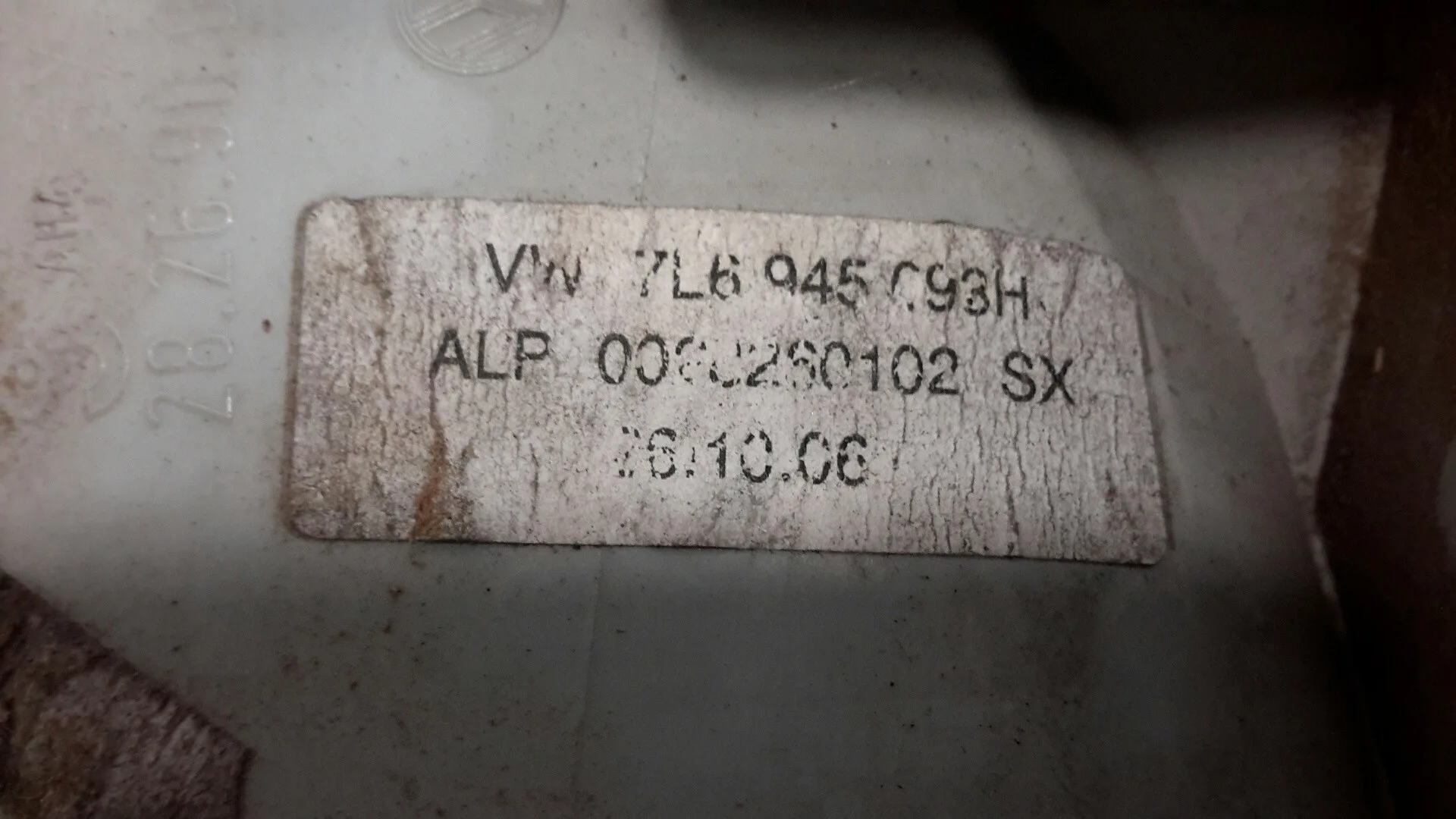 Piloto Trasero Izquierdo para Volkswagen Touareg (7L6)